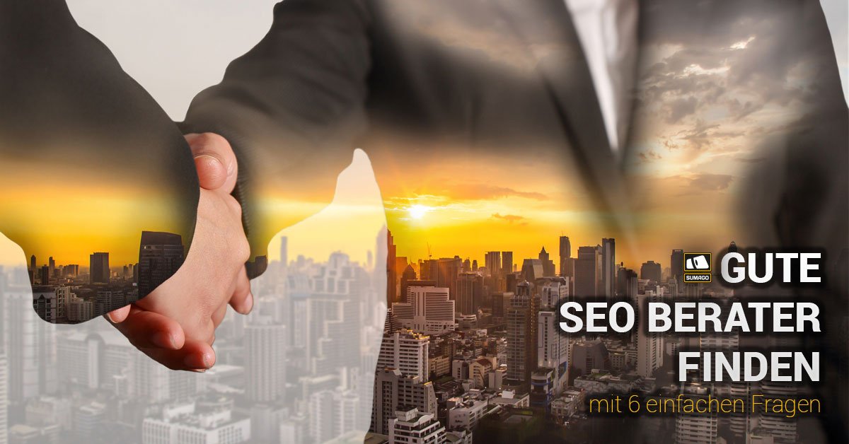 Gute SEO Consultants/SEO Berater finden