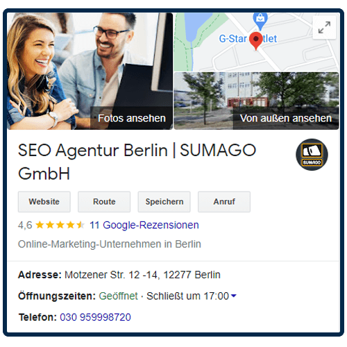 Local SEO aus Berlin