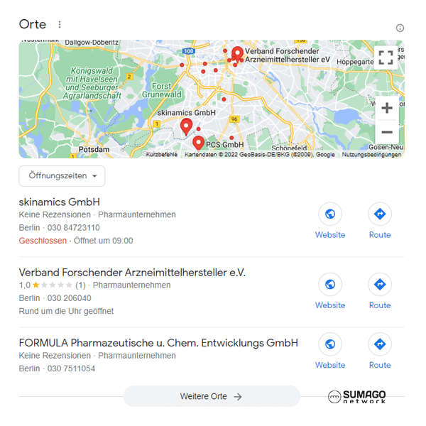 Mehr Leads für Arzneimittelhersteller und Medikamentenhersteller | SUMAGO network