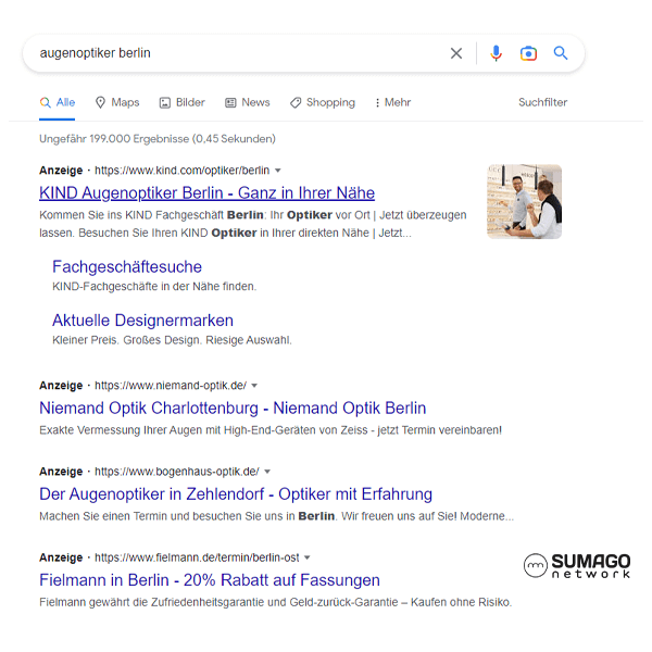 Mehr Kunden für Augenoptiker | SUMAGO network