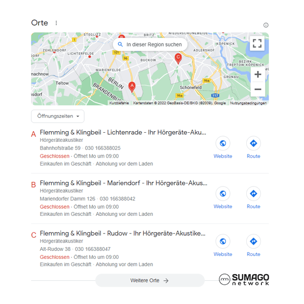 Mehr Leads für Akustiker | SUMAGO network