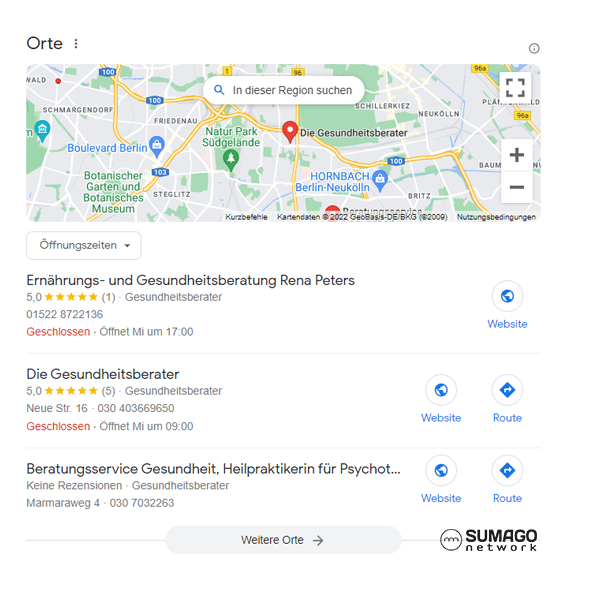 Mehr Leads für Gesundheitsberater | SUMAGO network