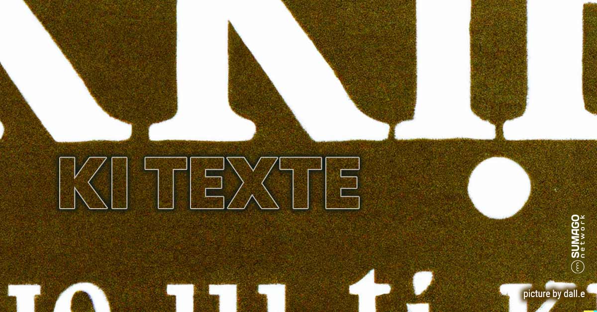 AI/KI Texte | SUMAGO network