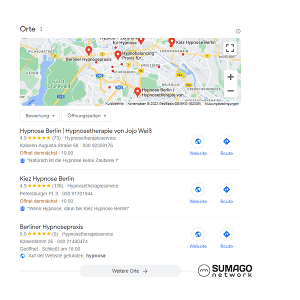 Neue Kunden für Hypnotiseure| SUMAGO network