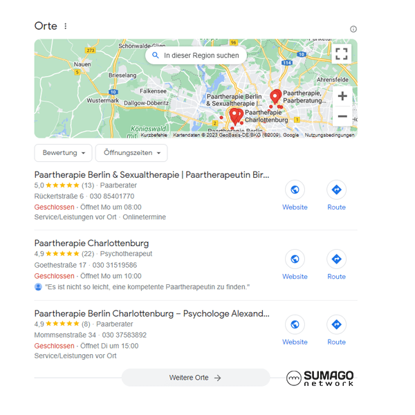 Neue Kunden für Paartherapeuten | SUMAGO network