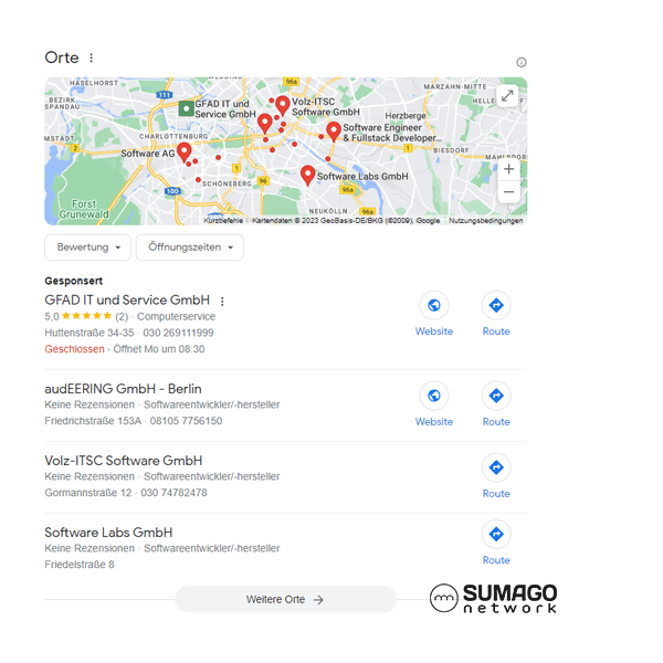 Neue Kunden für Software-Hersteller | SUMAGO network