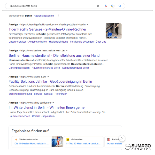Mehr Kunden für Hausmeisterdienste | SUMAGO network