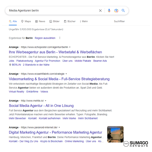 Mehr Kunden für Media-Agenturen | SUMAGO network
