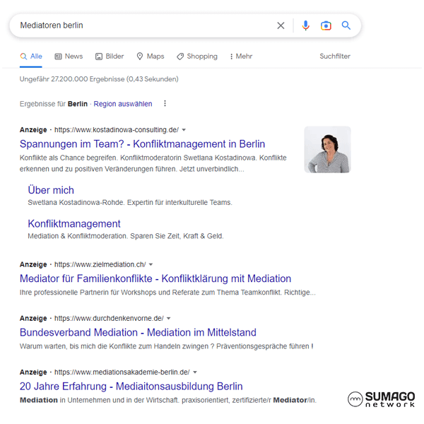 Mehr Kunden für Mediatoren | SUMAGO network