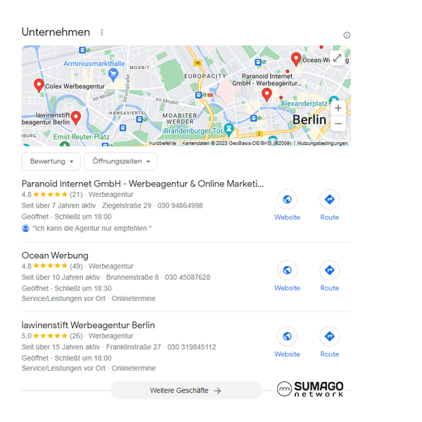 Neue Kunden für Werbeagenturen | SUMAGO network