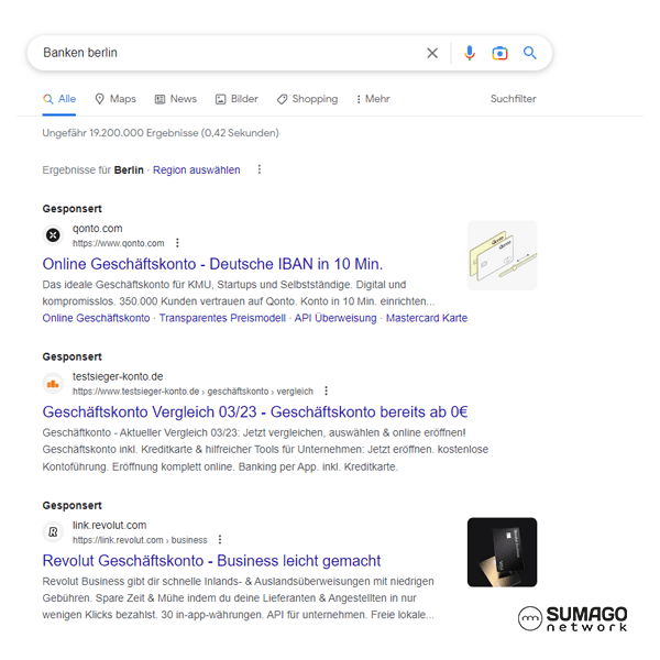 Mehr Kunden für Banken | SUMAGO network