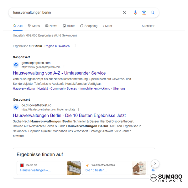 Mehr Kunden für Hausverwaltungen | SUMAGO network