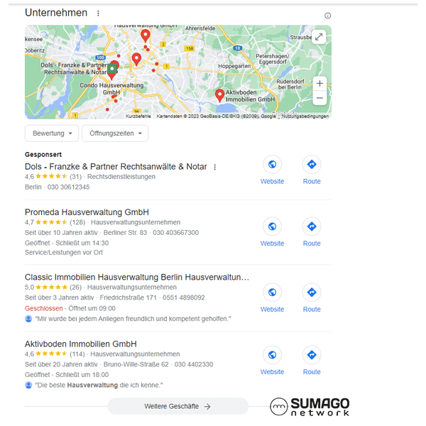 Neue Kunden für Hausverwaltungen | SUMAGO network