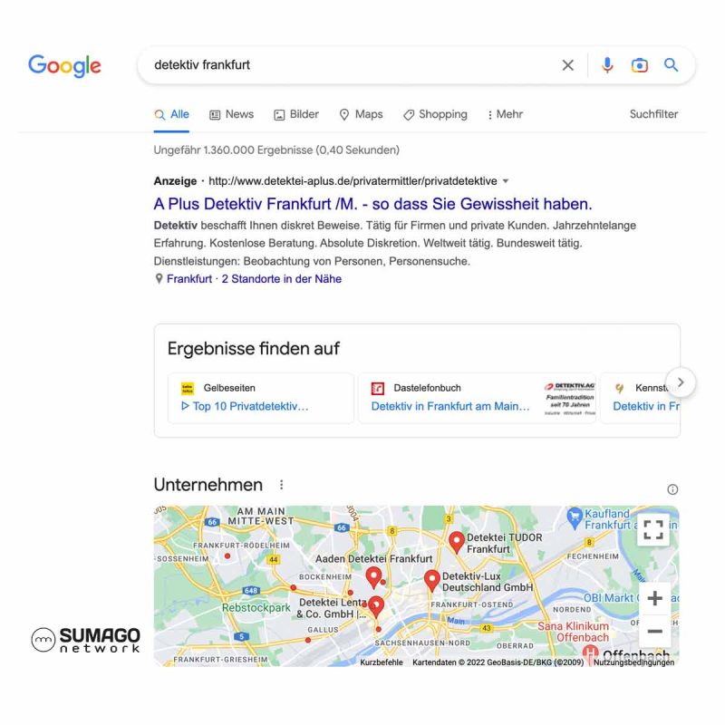 Mehr Kunden für Detektive und Detekteien | SUMAGO network